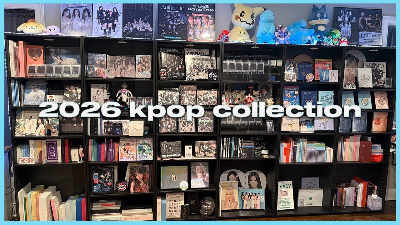 Обзор моей коллекции K-pop 2026 года! Результаты шестилетней коллекции: альбомы с автографами, по...