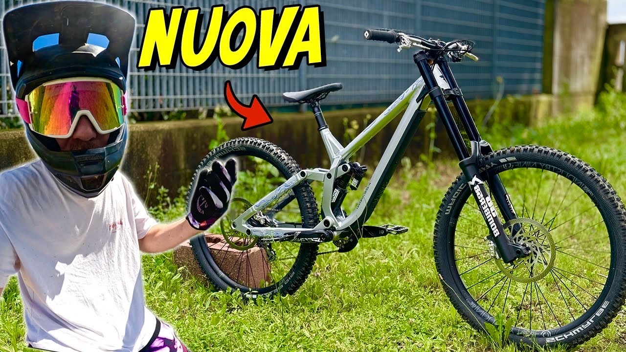 LA MIA NUOVA BICI DA DOWNHILL!