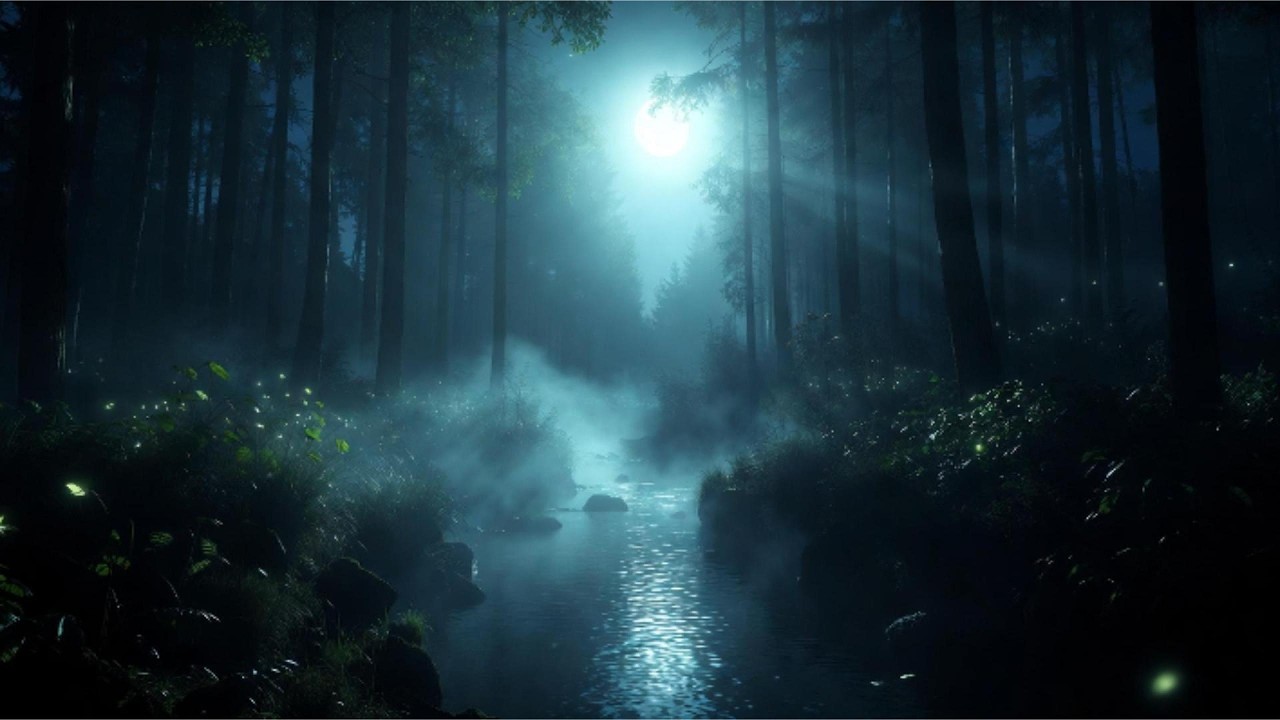 Deep night sleep 🎶 - Calm & Peaceful Background Sounds 3 hours