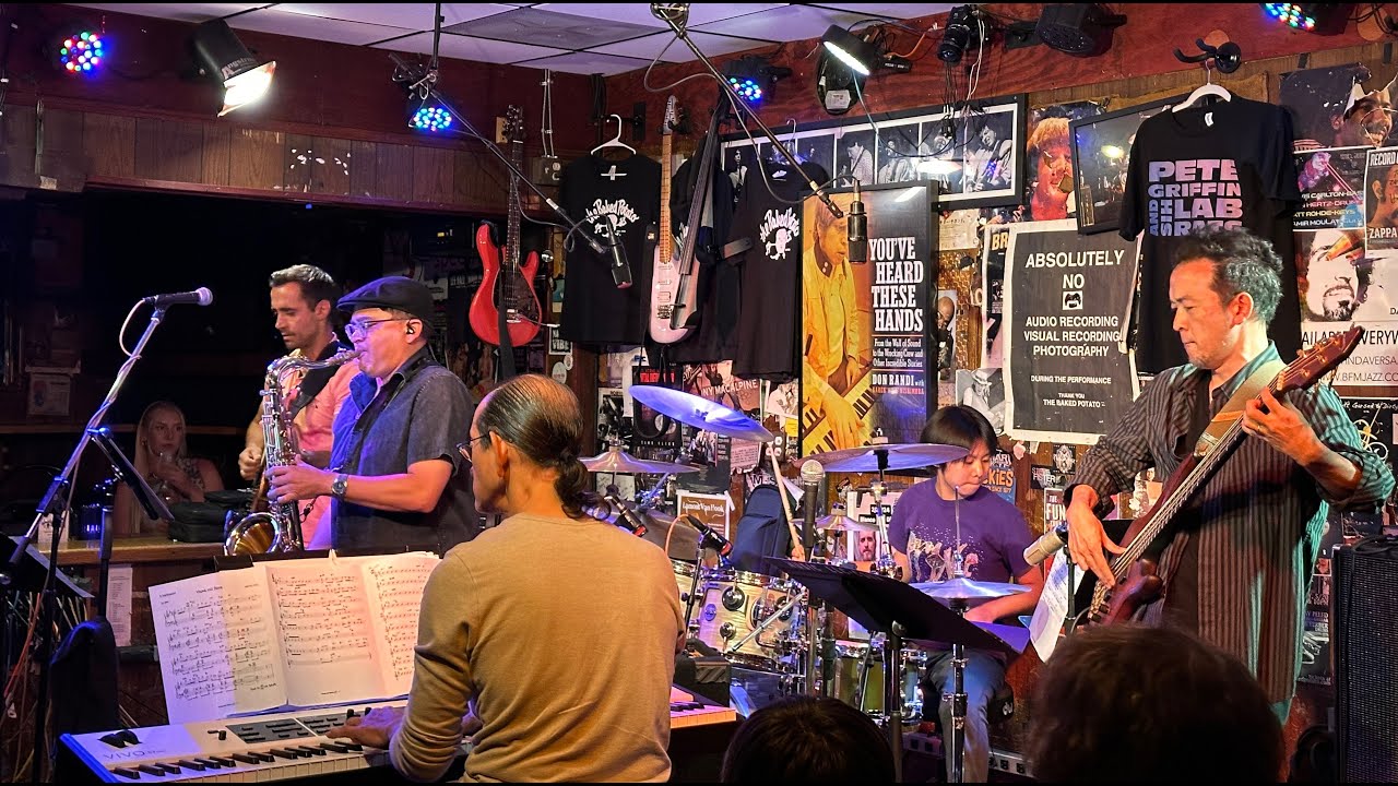 Ken Okada Group's show at The Baked Potato on August 19, 2024.