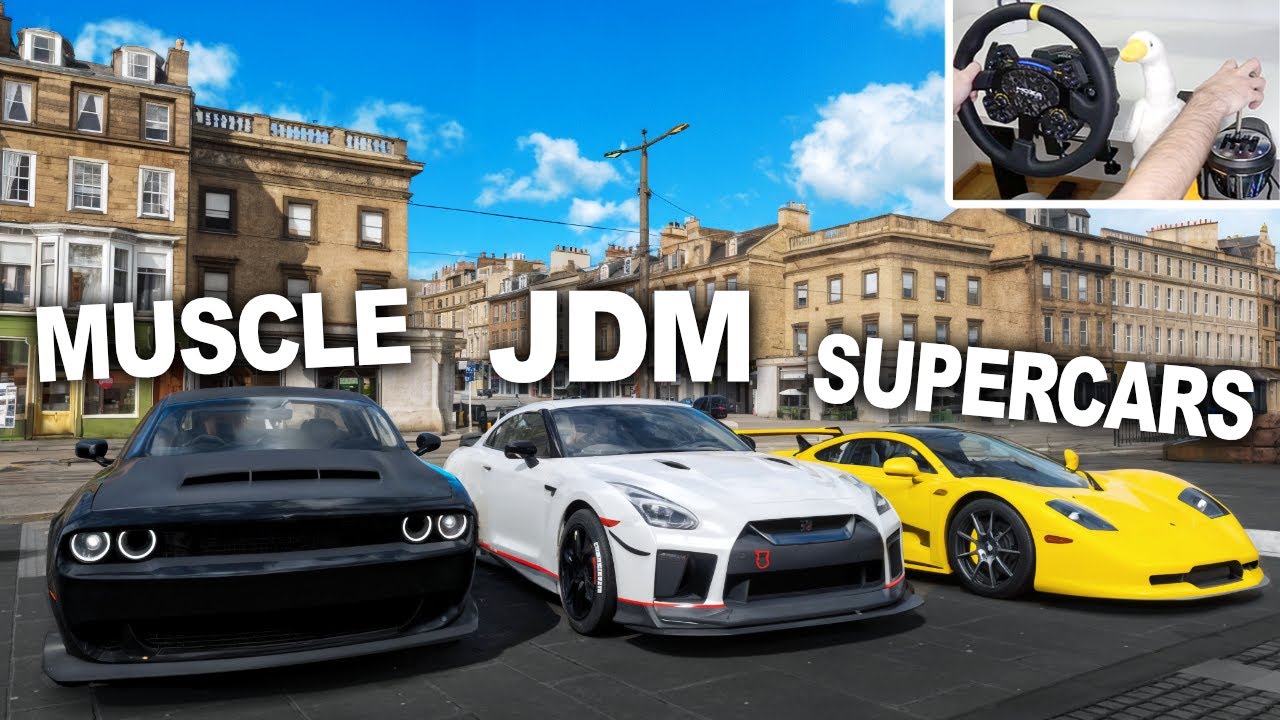 Muscle vs JDM vs Supercars! - FORZA