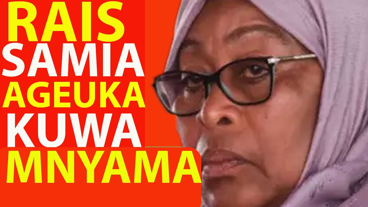 Kamenuka Tena, Tanzania Haikaliki ,Rais Suluhu Ageuka Mnyama Ghafla
