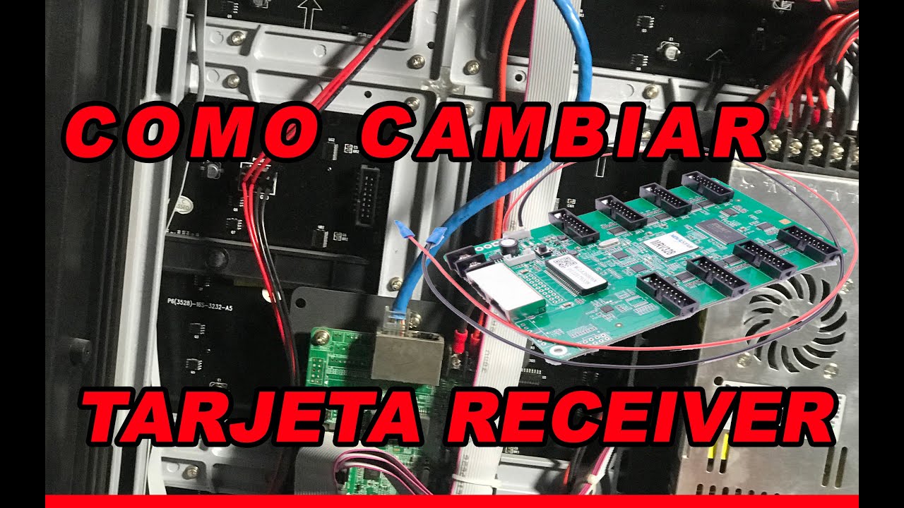 Como Cambiar Tarjeta Receiver | Linsn | Pantalla De Led | 2020
