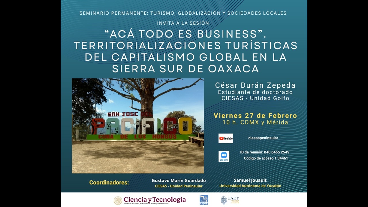 Seminario Turismo, globalización y sociedades locales