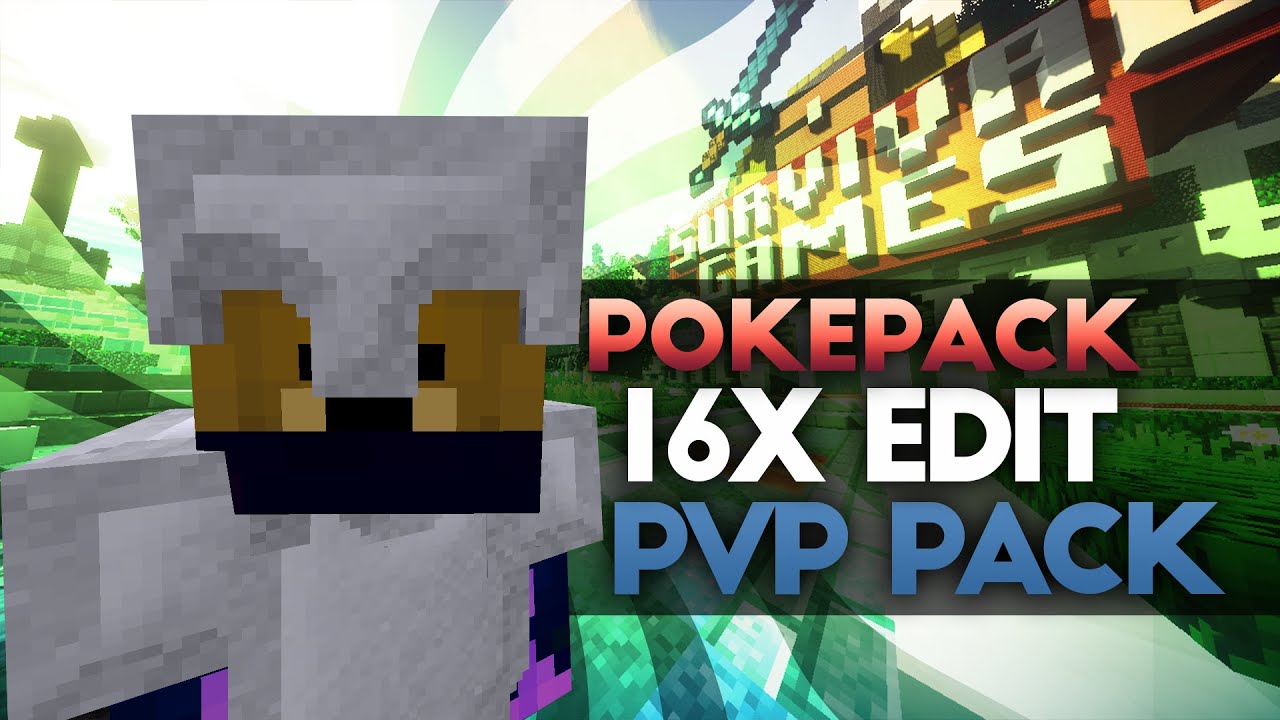 ► 16x PokePack - PvP Resource Pack // 0% Lag [1.8+1.7] » xZulptic