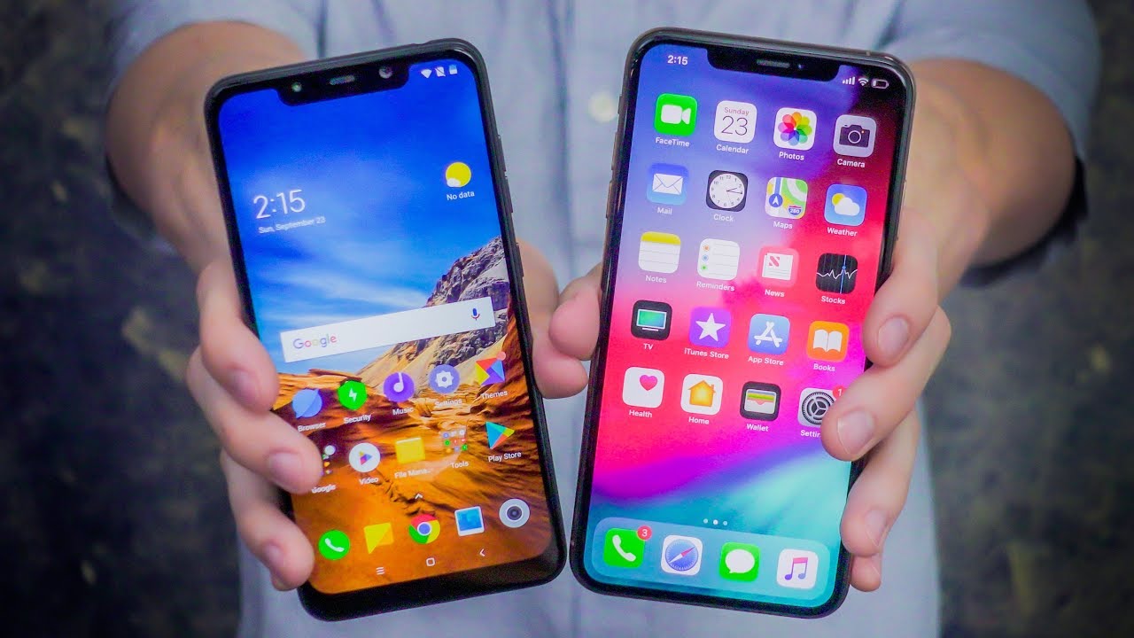 $400 Pocophone F1 vs $1100 iPhone XS Max