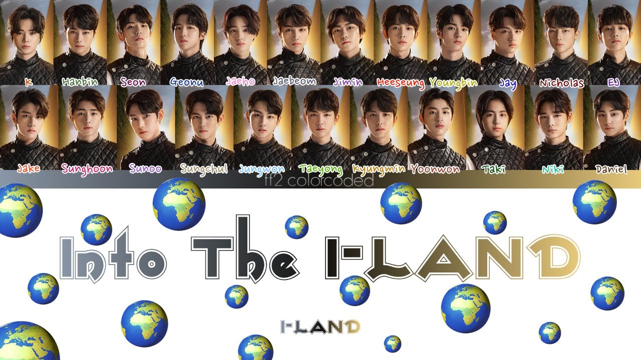 I-LAND (아이랜드) - INTO THE I-LAND (Color Coded Lyrics|ПЕРЕВОД НА РУССКИЙ|КИРИЛЛИЗАЦИЯ) FF2COLORCODED