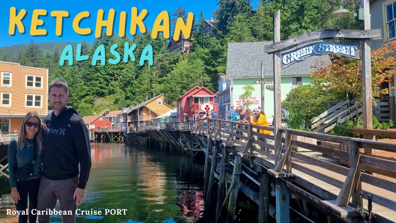 PORT STOP Ketchikan, Alaska | Royal Caribbean | Creek Street | Vancouver Electric bikes Stanley Park