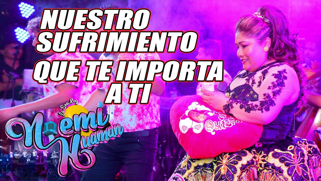Noemi Huamán ''Sra.Ley'' Nuestro sufrimiento - Que te importa a ti'' Aniv.Mercado 3 Regiones.