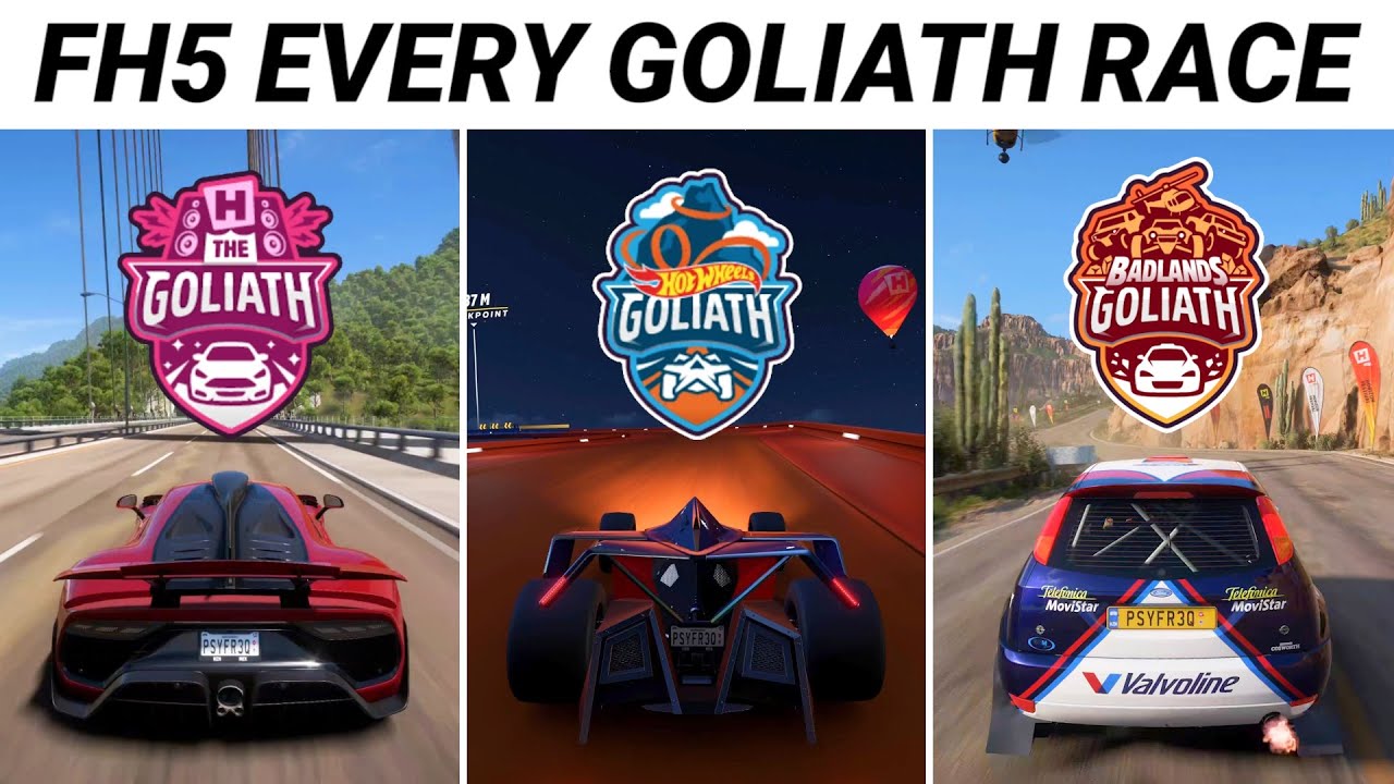 Forza Horizon 5 All Goliath Races, Every Finale in FH5, Hot Wheels, Rally Adventure