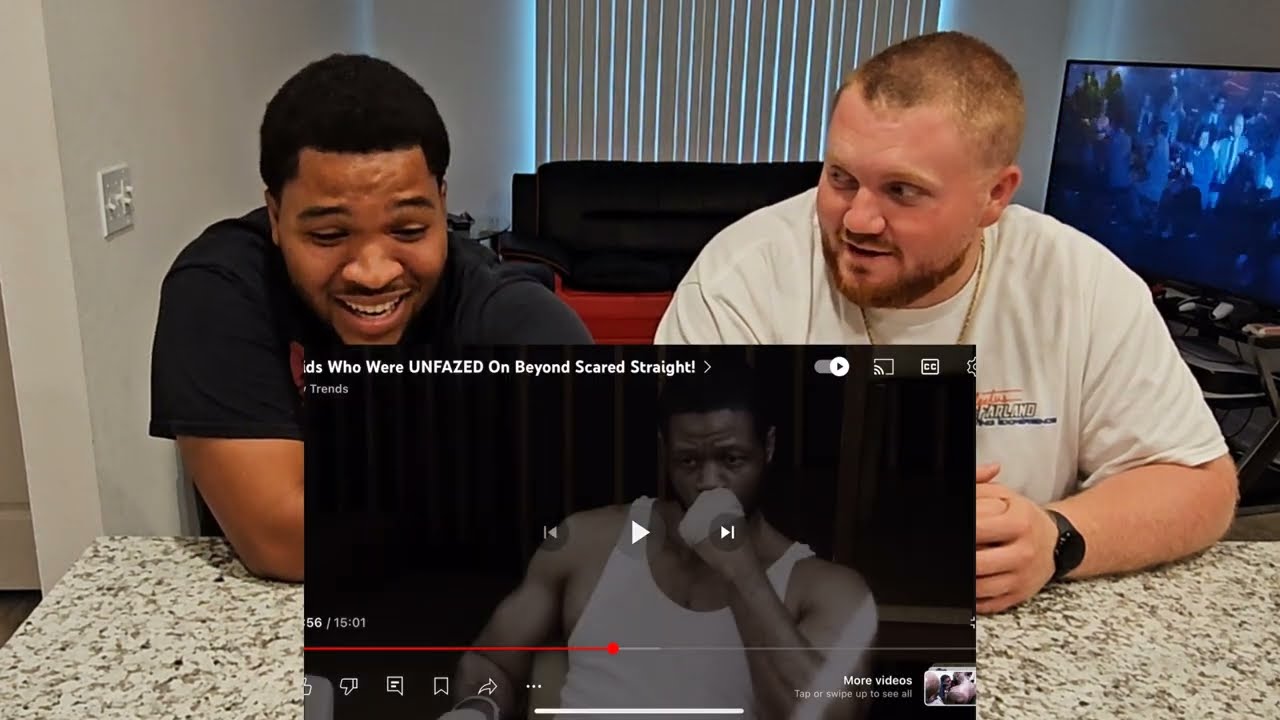 KevNKyle React to Beyond Scared Straight 'Kids Who Were Unfazed' #kevnkyle #reaction #tvshow #jail