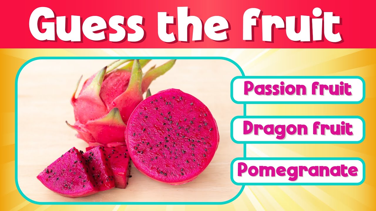 Guess the tropical fruit | Guess the fruit | general knowledge quiz