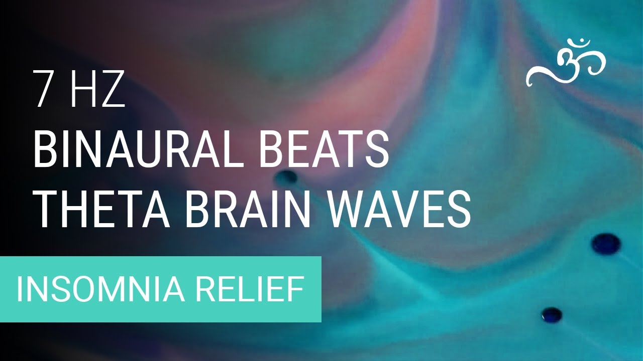 7 Гц Pure Theta Brain Waves Binaural Beats (облегчение бессонницы)