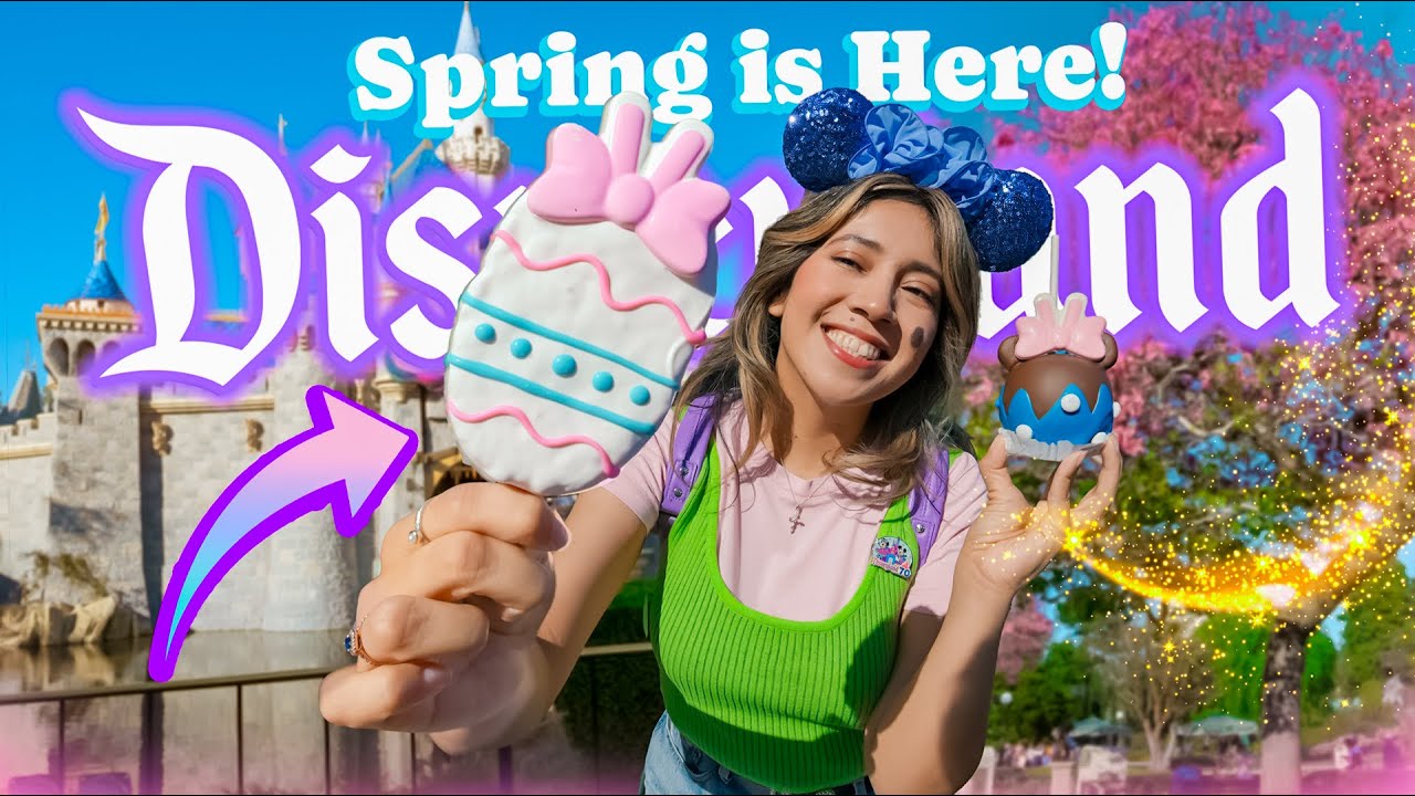 Spring Has Arrived At Disneyland With NEW Treats And A Cookie Butter Churro!