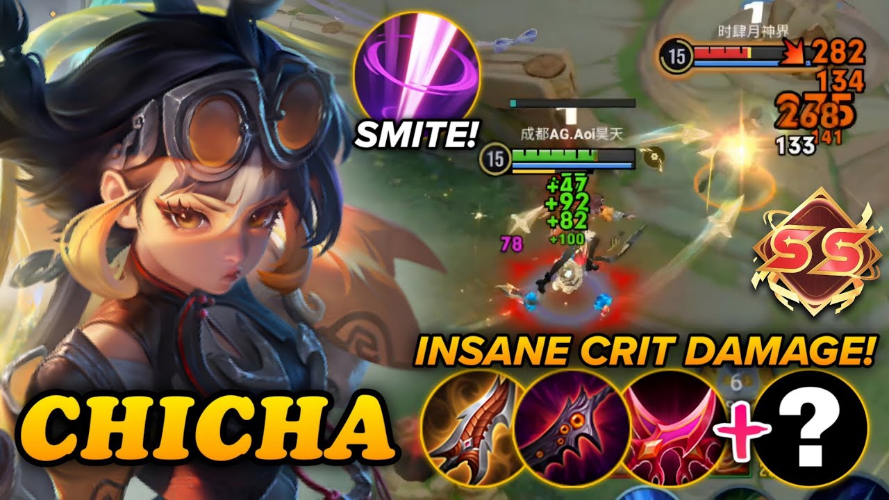 SS! THIS CHICHA JUNGLE CRIT BUILD IS UNSTOPPABLE! INSANE DAMAGE! | CHICHA BUILD & ARCANA 2026 - HOK