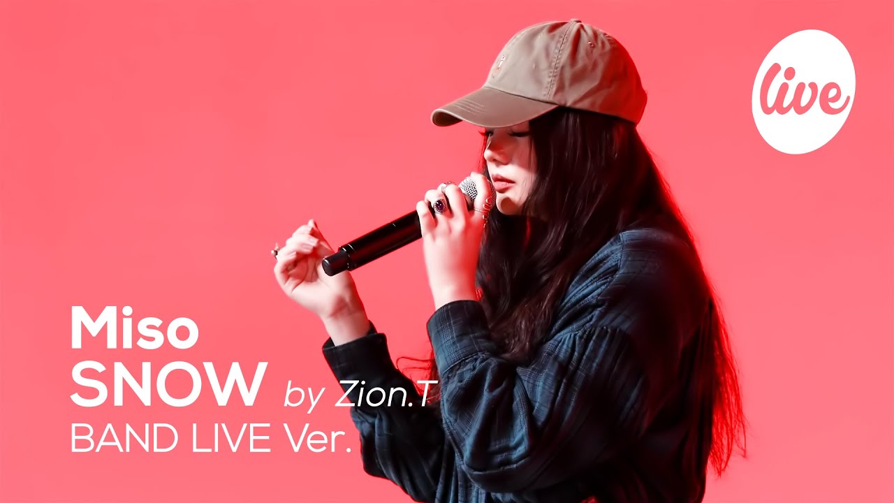 Miso – SNOW (Zion.T) Cover | [it's LIVE] шоу живой музыки