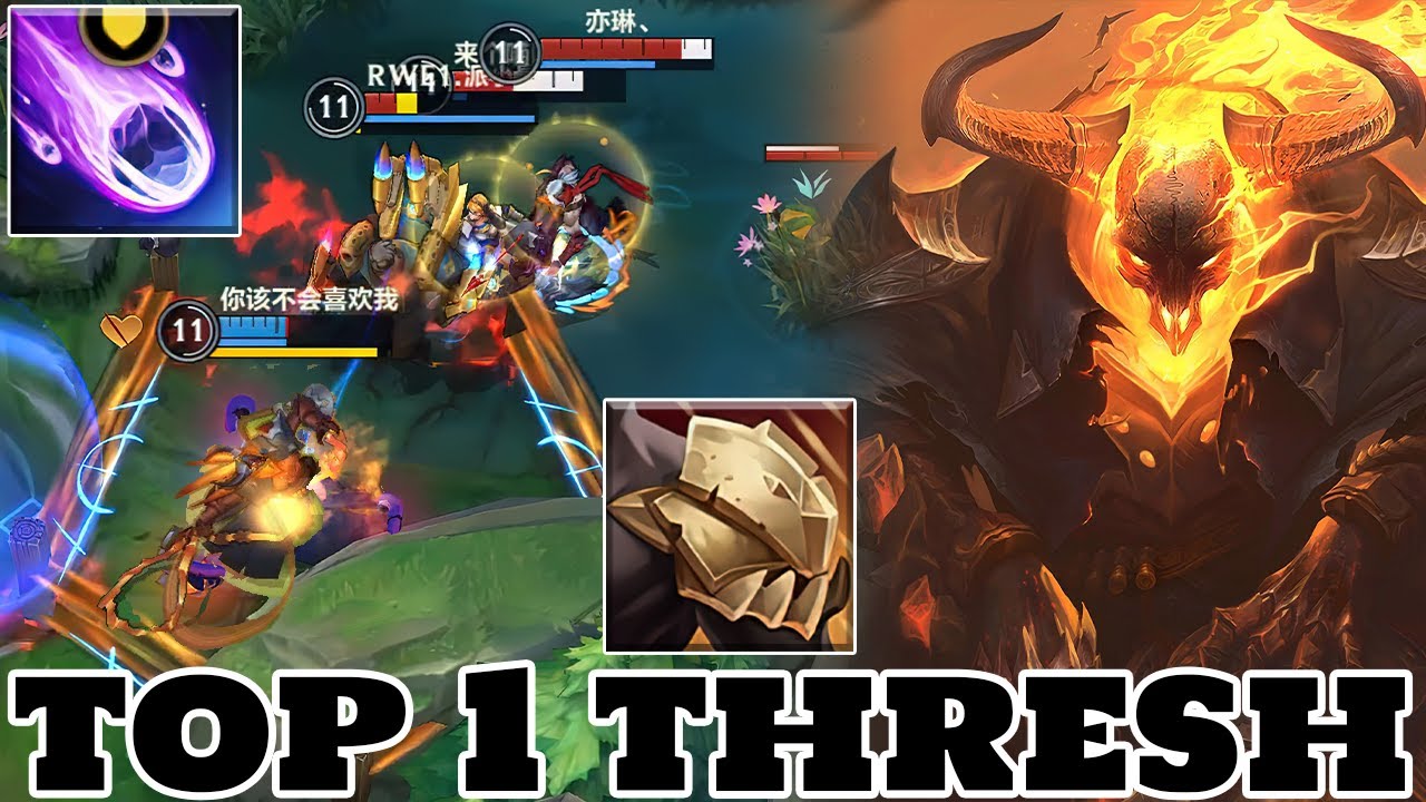 Wild Rift Thresh - Top 1 Thresh Gameplay Rank Challenger