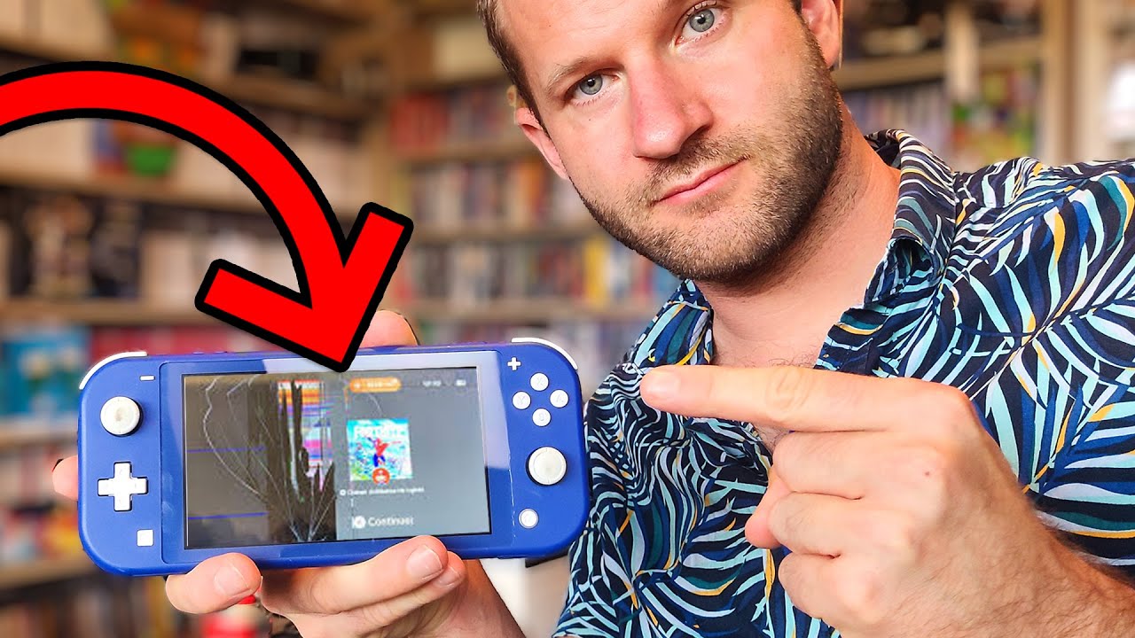 TUTO DÉMONTAGE ET CHANGEMENT D'ÉCRAN LCD SUR SWITCH LITE !