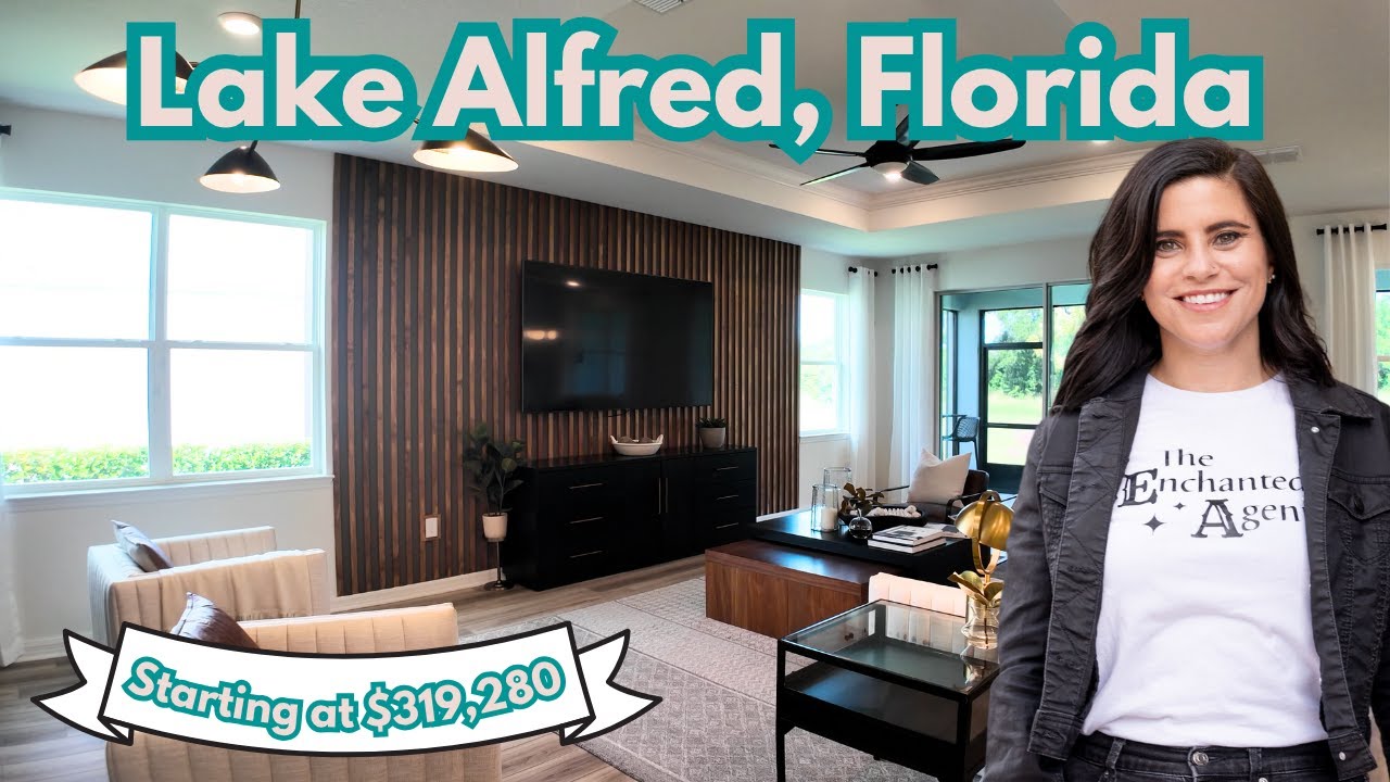 Inside Affordable New Homes Near Disney World | Silverlake by Pulte | Lake Alfred, Florida