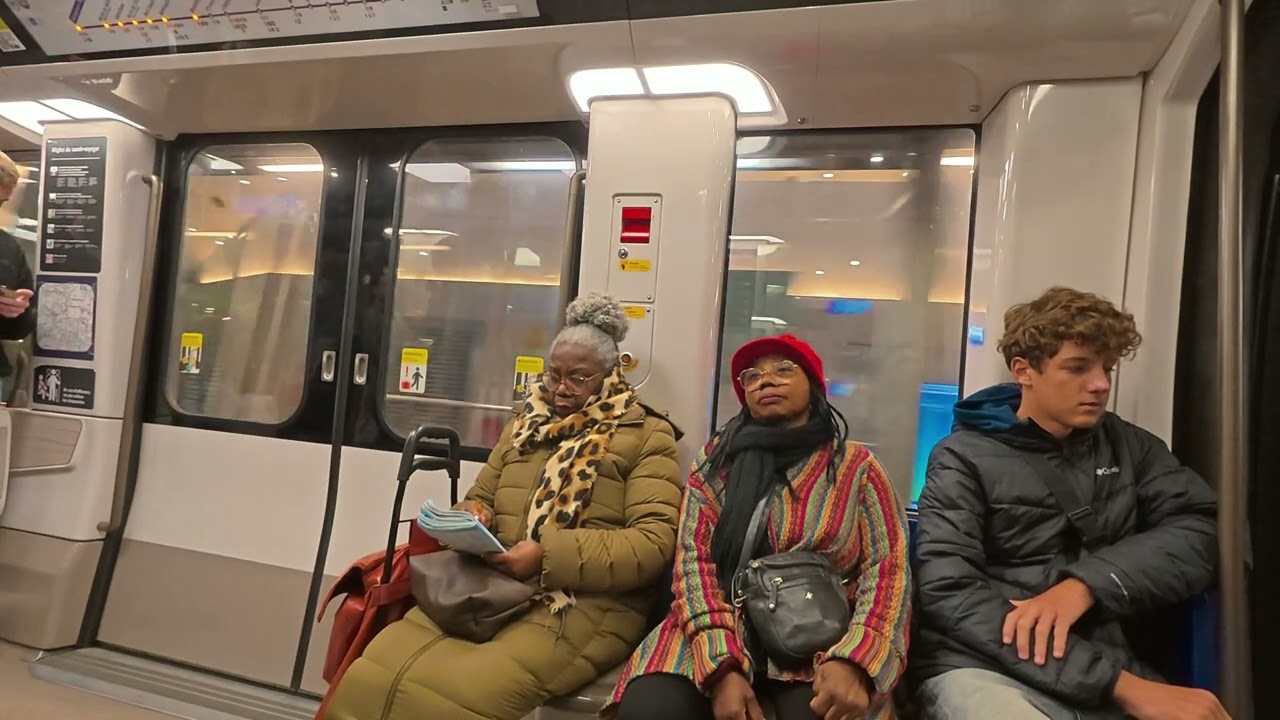 Parisian metro Gare de Bercy to Mairie de Saint Quen, Line 14