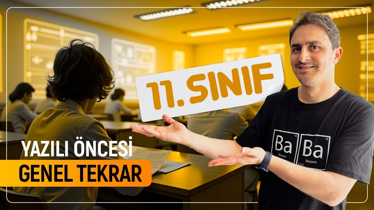 11. SINIF ​💥 I TEK DERS  GENEL - FULL TEKRAR  I  BENCE İZLE 💯  I YAZILI ÖNCESİ I 1. DÖNEM 2. YAZILI