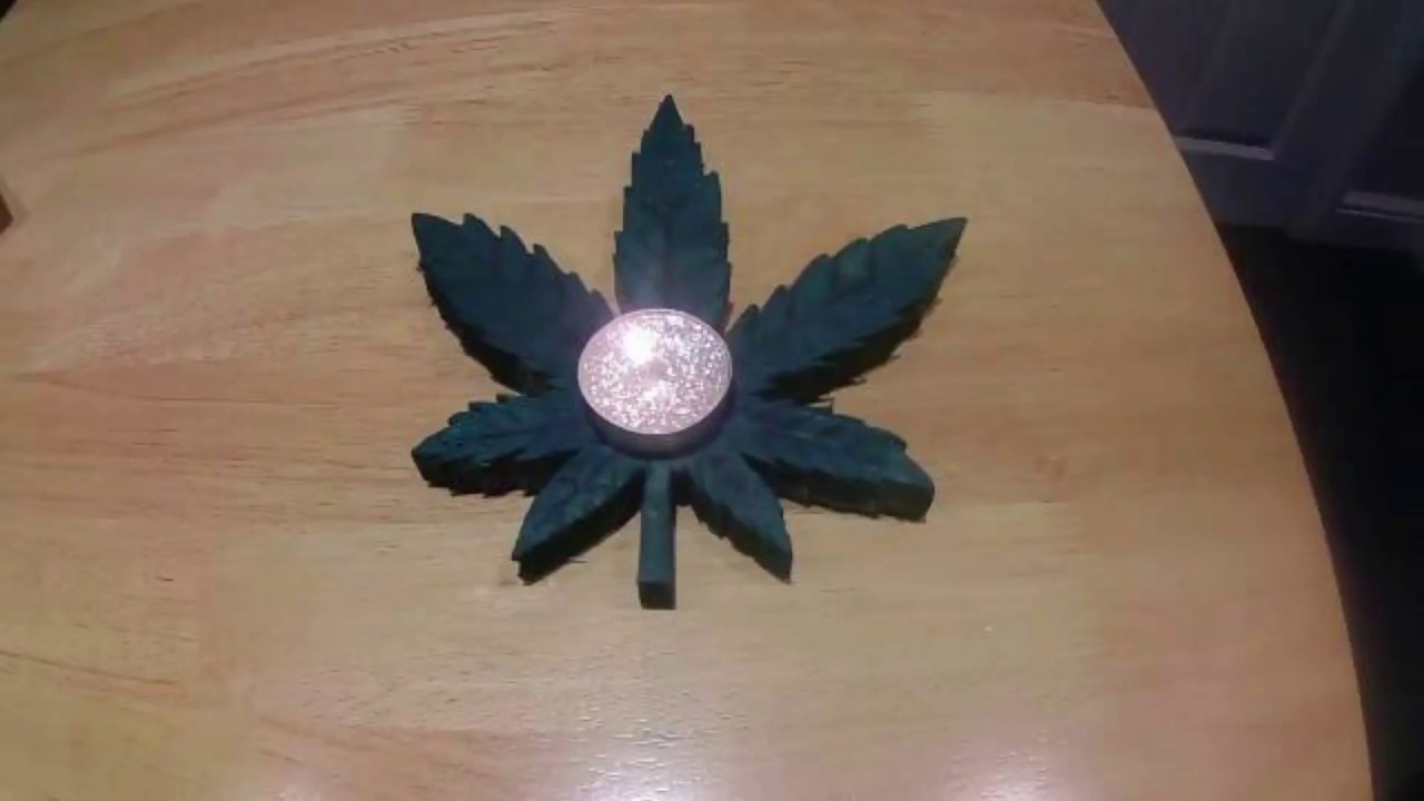 How to Make a Weed Marijuana Cannabis Tealight Candle holder