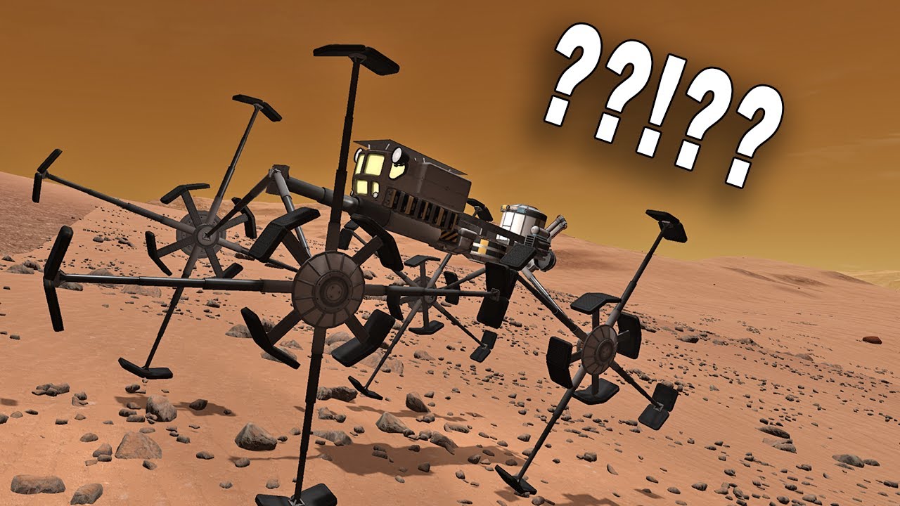 Reinventing the Wheel for the ULTIMATE OFF-ROADER in Kerbal Space Program