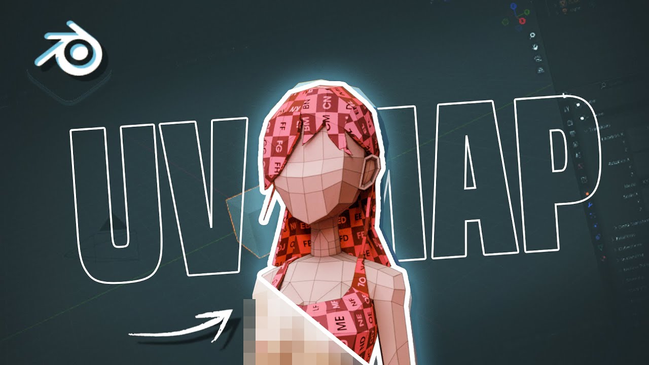 O Guia DEFINITIVO de UV Map para Iniciantes no Blender!