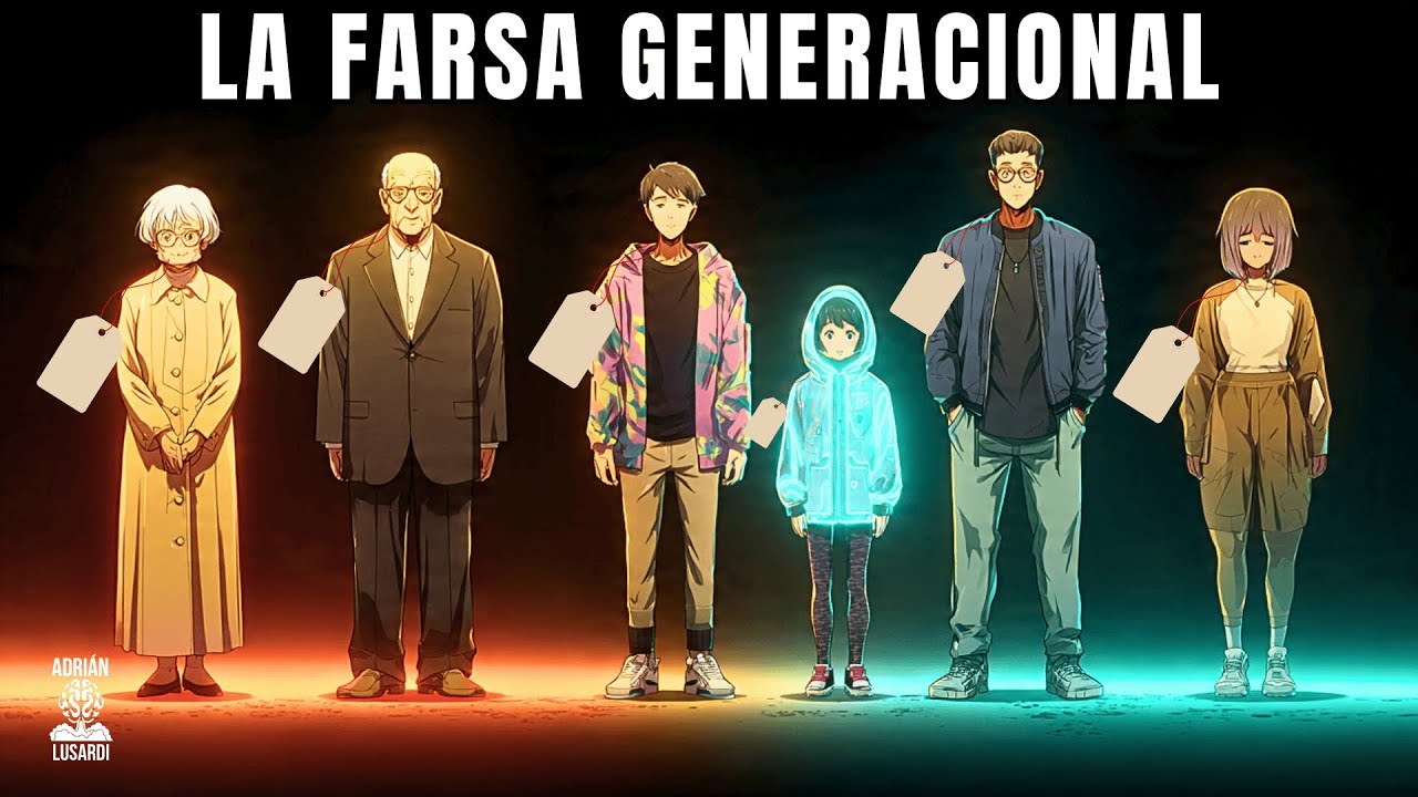LA FARSA GENERACIONAL: &iquest;Qui&eacute;n Dibuj&oacute; las Fronteras de tu Vida? (No es Sociolog&iacute;a, es Negocio)