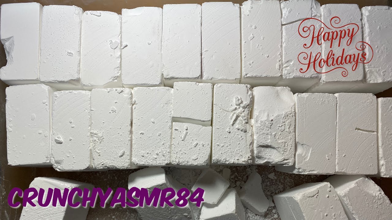 24 Blocks of ADER Gym Chalk | Sleep Aid | Oddly Satisfying | ASMR