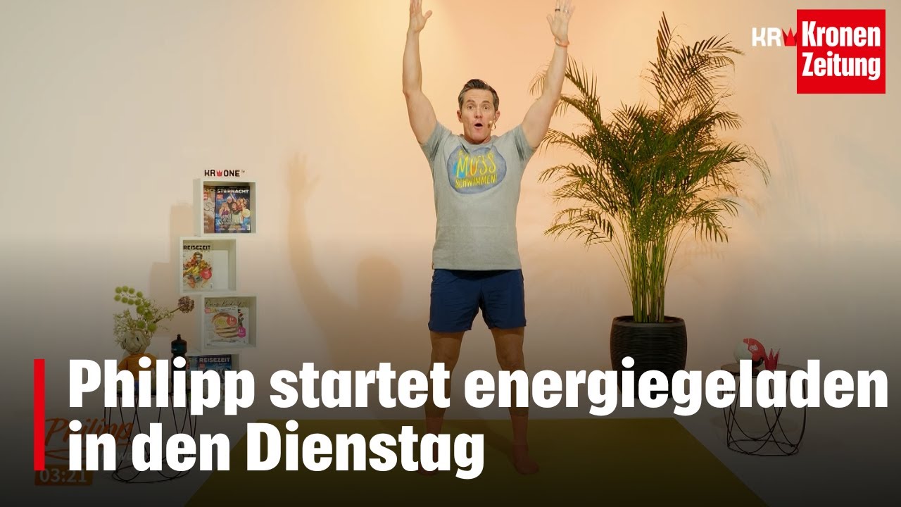 Philipp bewegt am Dienstag, 10.12.: Energiegeladen in den Tag | krone.tv PHILIPP BEWEGT