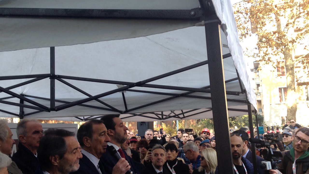 Primo Giorno M4: dichiarazioni di Sala, Fontana e Salvini