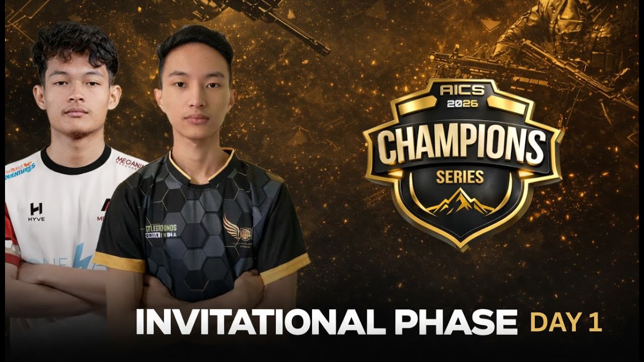 CHAMPION SERIES | INVITATIONAL STAGE | DAY 1 | MEE ORG #bgmi  #tournament  #girlcaster