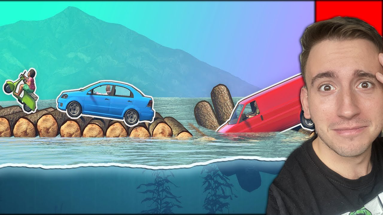 FUNGUJÍ KLÁDY DŘEVA JAKO MOST ?! (GTA 5 Experiment)
