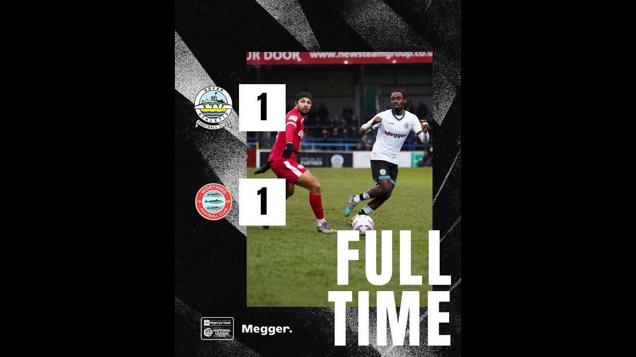 Highlights: Dover Athletic 1-1 Worthing FC