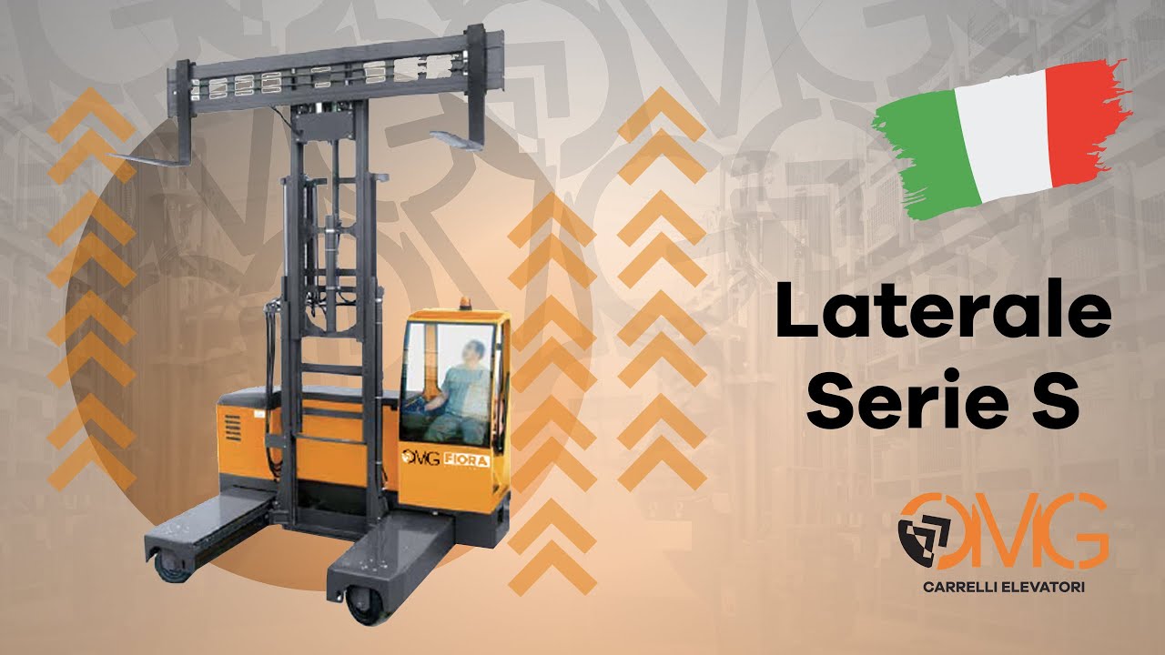 Serie S, il carrello laterale multidirezionale da 4 ton OMG|Fiora