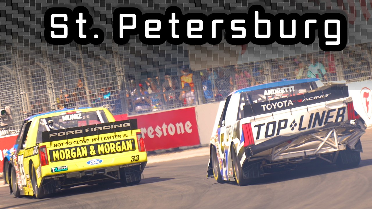 Nascar Truck Series Race St. Pete 2026 #nascar #indycar