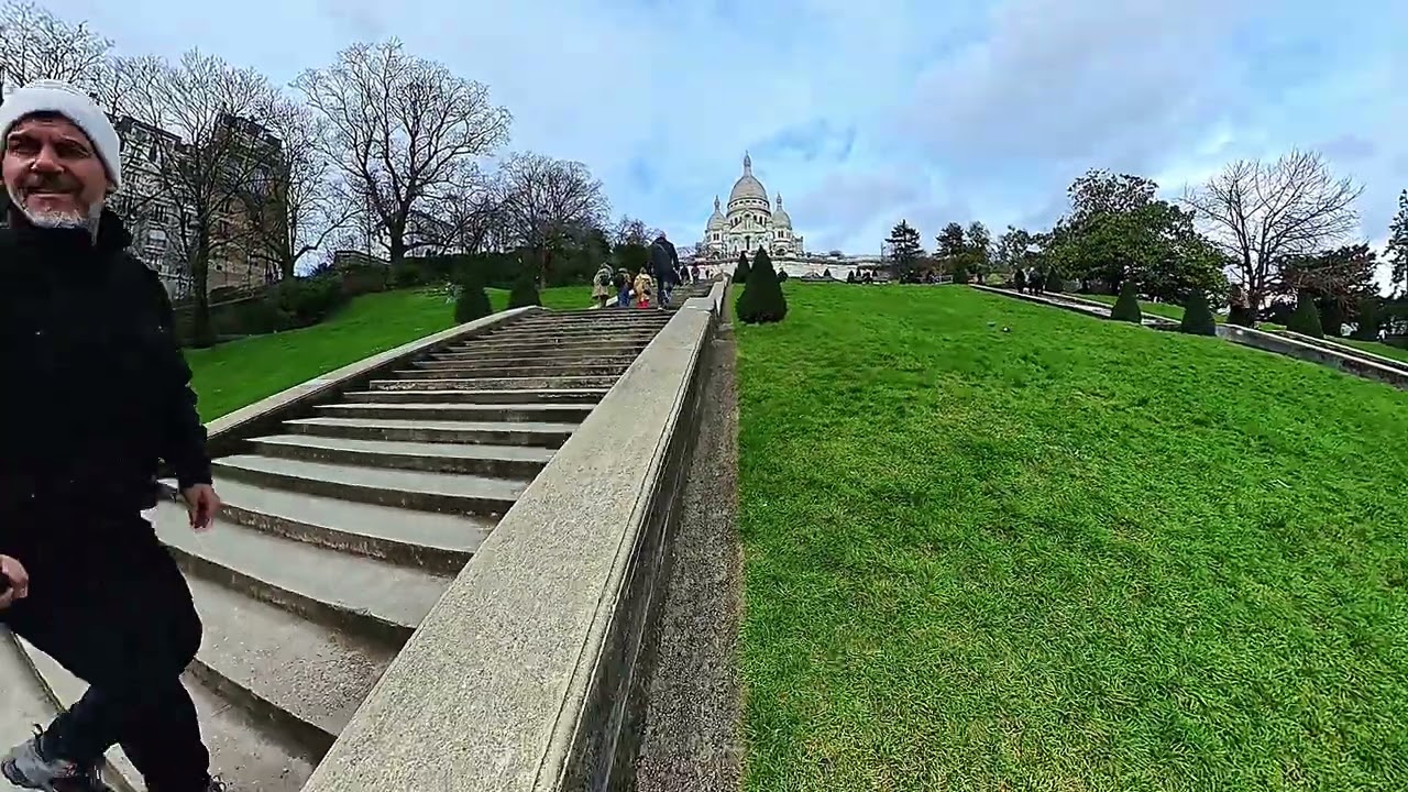 Basílica del Sagrado Corazón de Montmartre, Paris.