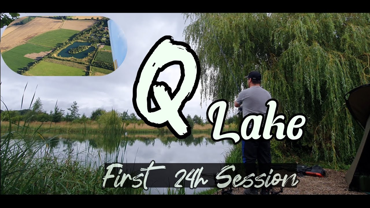 **Carp Fishing 2021** Q Lake - first session - Campaign for a 20lb Carp- FOX, NASH, SABER