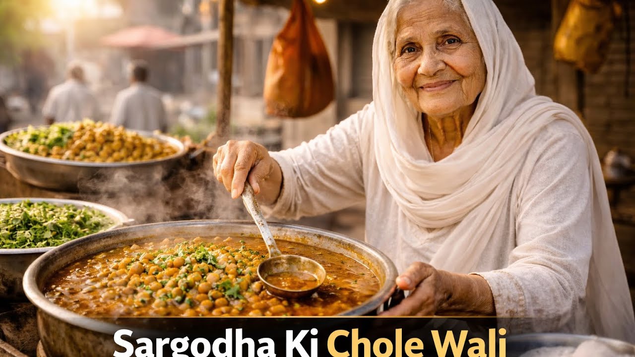سرگھودھا پنجاب کی بوڑہی اماں بانوں کی کہانی  چھولے بیچتی ہے