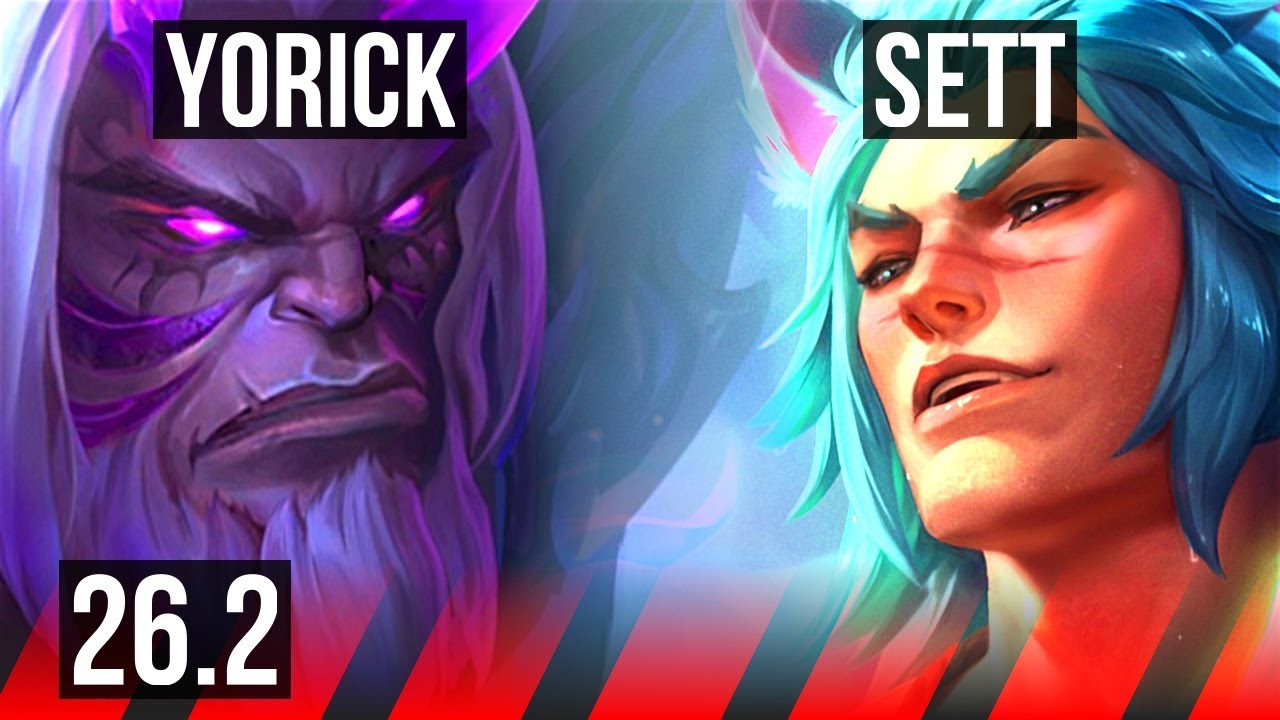 YORICK vs SETT (TOP) | EUW Diamond | 26.2