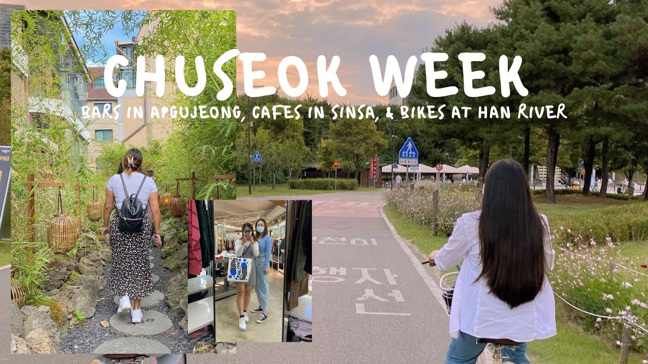 CHUSEOK WEEK OFF | CAFE HOPPING, SHOPPING, COOKING, & BIKE RIDING