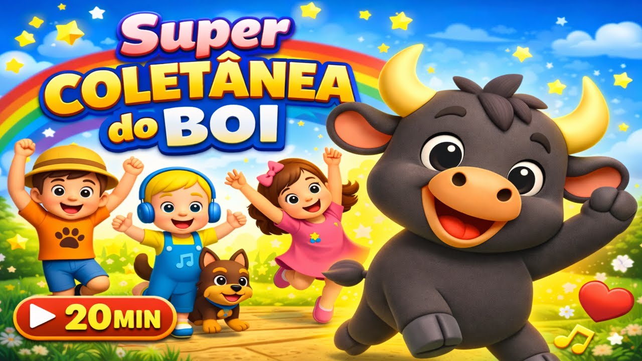 Super Coletânea do Boi 🐮🎶 | Frutinhas, Passinhos, Animais e Dodói | Música Infantil Divertida