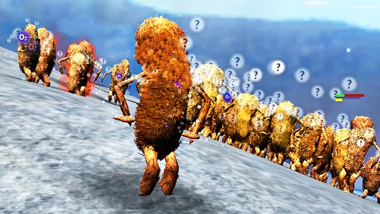 Forcing Humans To Evolve In a Frozen Planet - Species: Artificial Life, Real Evolution