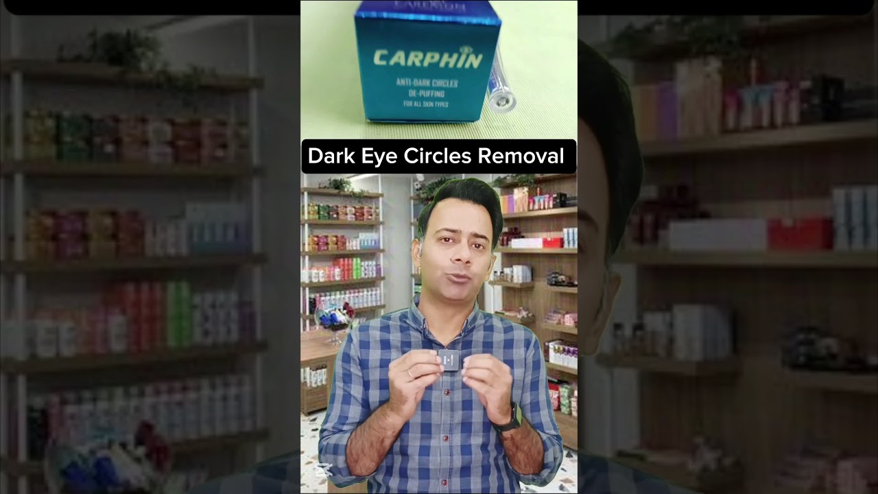 CARPHINE CREAM. Dark eye circles removal formula. 
