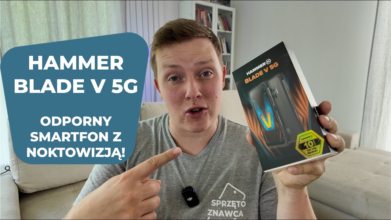 Hammer Blade V 5G - super odporny smartfon z noktowizorem! [+ konkurs!]