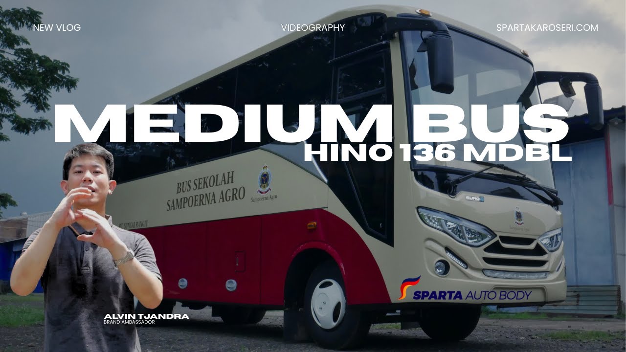 INILAH MEDIUM BUS TERBAIK UNTUK MEDAN JALAN PERKEBUNAN & PERUSAHAAN SAWIT - MEDIUM BUS NEW PROXIMA