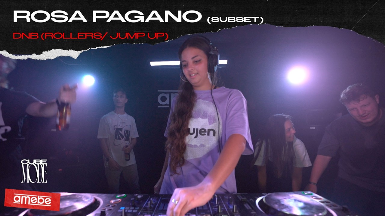 Rosa Pagano (subset) DJ Set | Live Drum 'n' Bass (Rollers / Jump Up) Vibes @ amebe Cube Mode vol. 01