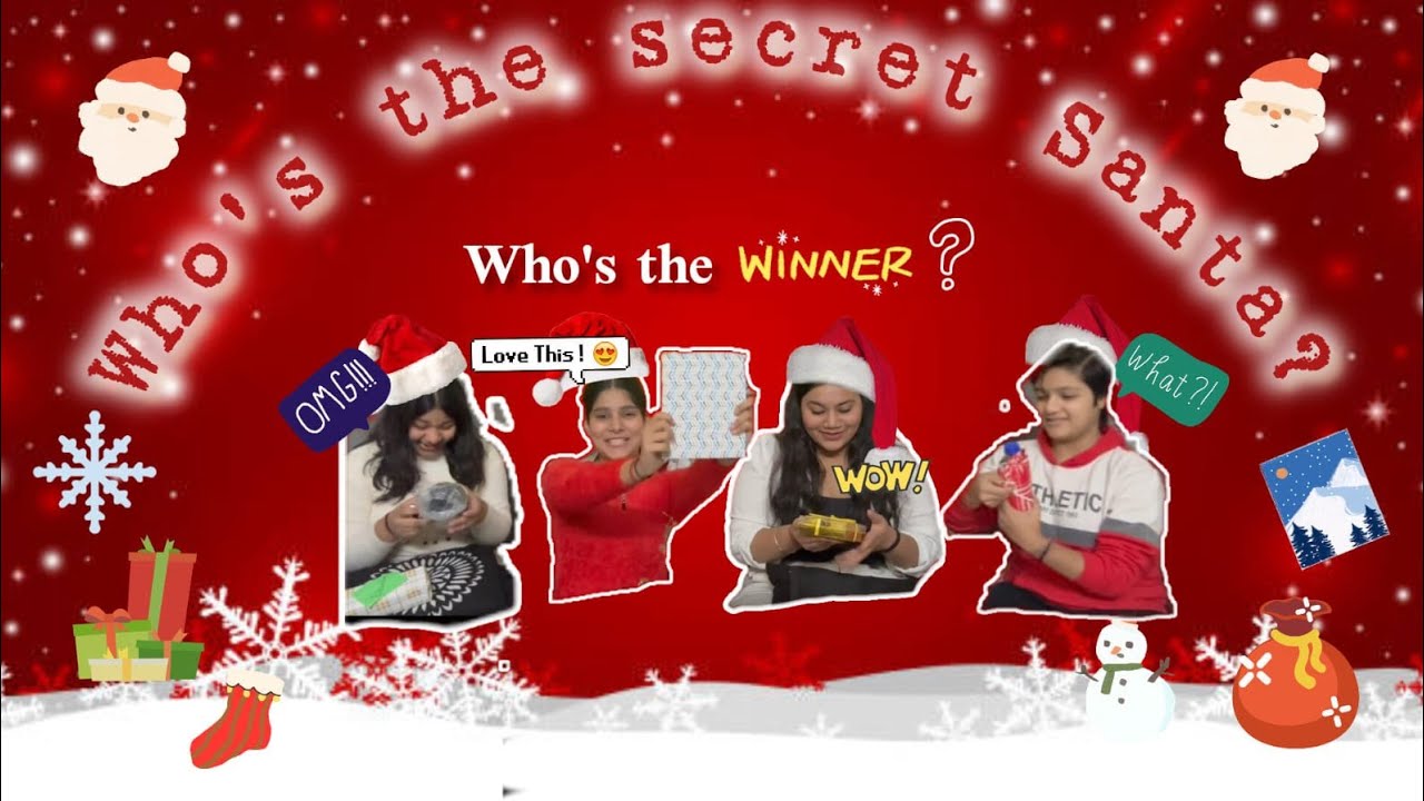 The Secret Santa Challenge | Unwrapping the Mystery 🎁 | 4Scoops of Life