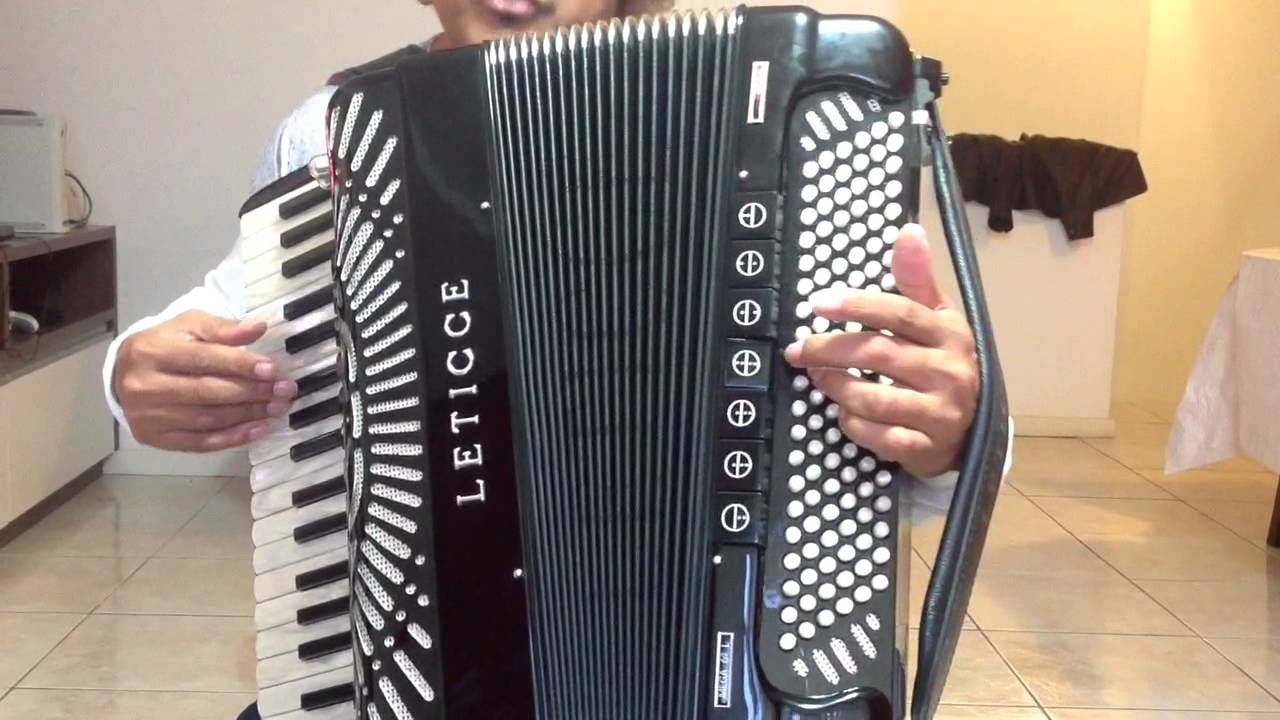 Vídeo Aula Acordeon--Telefone Mudo. (Com todos os detalhes)